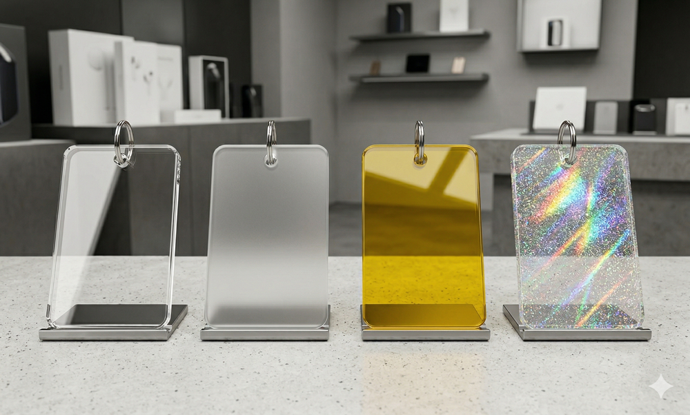 オリジナルアクリルキーホルダー製作イメージ